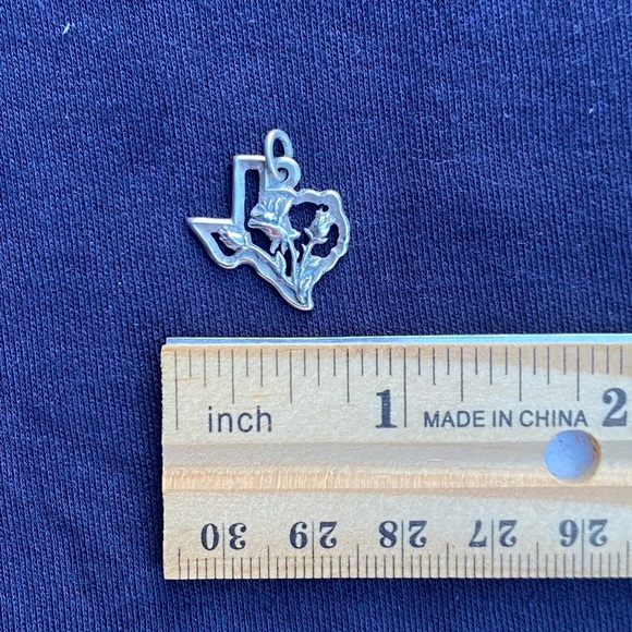 James Avery Silver Texas Charm, Unused. - Picture 3 of 6